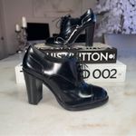 New Church’s Black Leather Cap Toe Lace Up High Heel Oxford Pumps Womens 34.5 Size undefined Photo 2