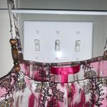 Funky Y2K Beaded Cami Top Brown Photo 3