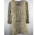 J.Crew  Jules Leopard Shift Dress in Wildcat Leopard‎ Print Size 0 Photo 4