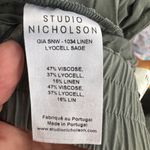 Studio Nicholson Tapered Gia Drawstring Trousers Green Size 4 Photo 8