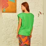 Farm Rio Ipanema Graphic T-Shirt, Green Medium Photo 6