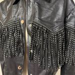 Beavely Fringe Jacket Black Size L Photo 4