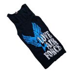 Next Level Apparel Womens Next Level Love Military Support Love Air Force Ribbed Tank Top - Sz M Photo 0