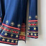 Camilla ‎ Jacquard Bamboo Knit Relaxed Tunic Sweater in Costume Party Size XS Photo 3