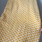 Cecilie Copenhagen Cotton Jacquard Wide Leg Pull on Pants Boho Embroidered Small Photo 9