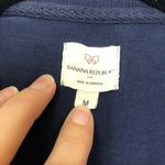 Banana Republic  Vintage 90s Blue Zip Up Cardigan Womens M Preppy School Girl Photo 1