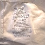 Faded Glory 🤍  White Stretch Pants XXL | Soft Pull-On Legging Style 🤍 ~2X Photo 2