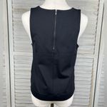 Banana Republic  Cropped Sleeveless Top Black-Small Photo 2