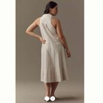 Pilcro Anthropologie Sleeveless Halter Swing Midi Dress Photo 5