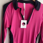 Anthropologie Daily Practice by Long-Sleeve Colorblock Polo Midi Dress Photo 6