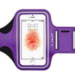 iPhone/Galaxy Sport Gym Exercise Armband Purple Photo 2