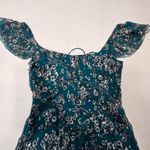 House of Harlow 1960 x REVOLVE Viana Maxi Dress in Teal Floral Multi Blue Photo 12