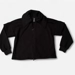 Girlfriend Collective  Macie Layered Jacket black S double zip Photo 1