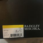 Badgley Mischka Carli Square Toe Triple Flower High Heel Sandals, Size 7, NEW Photo 5