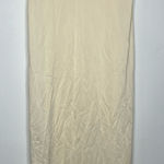 Vintage wonder maid strapless slip gown no cling USA union made size 36 White Photo 0