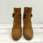 Rag and Bone Leather Suede Ankle Chelsea Boots Cognac Brown Heel Western 9.5 US Photo 5