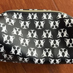 Dabney Lee  Frenchie French Bulldog Makeup Cosmetic Bag Double Compartment Zip Photo 0