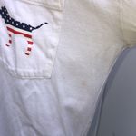 PINK - Victoria's Secret PINK Victoria’s Secret American flag red white and blue dog shirt size s…​ Photo 6