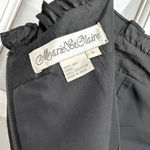 Vintage Marie St. Claire 100% Silk Black Classic Cocktail Timeless Dress Size 6 Photo 9