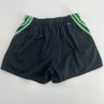 Adidas Climalite Running Shorts Gray Green Athletic Performance Womens Size S Photo 3