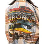 Bronco Ford plaid shirt size small Blue Photo 6