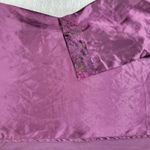 Jaclyn Smith VTG Burnout Velvet Kimono Womens L Purple Floral Lounge Long Robe Photo 13