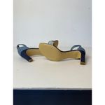 Marc Fisher  Navy Blue Denim Ankle Strap High Heels Size 10‎ Photo 8