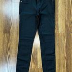 1822 Denim New  Black Coated Jeans! Photo 1