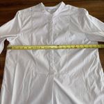 MM.LaFleur M.M. Lafleur Collarless 1/2 Button Up Tunic Long Sleeve Mandarin Collar Photo 9