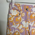 Princess Polly  retro print flare jeans women’s size 2‎ multicolor funky casual Photo 4