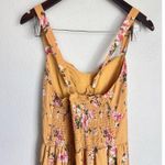 No Boundaries VTG Y2K  Coconut Girl Floral Maxi Spaghetti Straps High Low Dress Photo 3