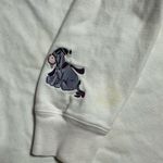 Disney Vintage ’s Winnie the Pooh Eeyore Snowflake Long Sleeve Winter T Shirt Photo 7