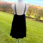 Umgee  Tank Top Small Black Crepe Embroidered Mirrored Accents‎ Photo 7