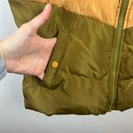 Sundance  Eclipse Puffer Vest Size Small Colorblock Chevron Retro Outdoor Hiking Photo 4
