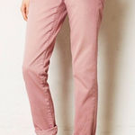 Anthropologie Chino by  relaxed pant in Pink Photo 0