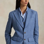 Ralph Lauren Polo Light Blue Women's Blazer Photo 0