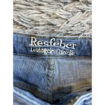 Resfeber Los Angel Collection Size 14 Denim High Rise Skinny Boy Friend Shorts Blue Photo 4