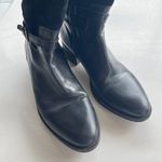Cordani Italian Black Leather Tall Riding Boots Buckle Womens Size 39 US 8.5 Photo 1