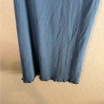 Rails  One Shoulder Ribbed Midi Dress Blue Asymmetrical Size L NWT Photo 1