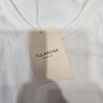 Tularosa  Green The Maya Racer Tank in Ivory Large Photo 5