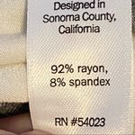 Athleta  Ribbon Stripe Faux Wrap Skirt #439441 Gray White‎ Size Small Photo 6