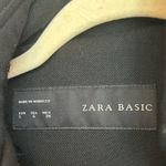 ZARA  fall winter Peacoat trench Jacket size Small excellent condition black coat Photo 7