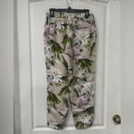 FINAL PRICE Jane Lusaka Floral Jogger Like Pants Purple Size M Photo 5