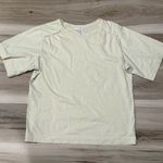 Rebecca Taylor  Yellow Short Sleeve Shirt Women’s Medium Photo 0