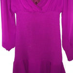 South Moon Under A Love Like You Purple Magenta Smocked Dress Size S Photo 3