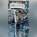 ZARA  Light Blue Jean Shorts Photo 2