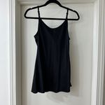 Vintage Graham & Spencer Black Silk Rhinestone Cami Top, Size S Photo 5