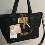 Love moschino 🆕  Black and Gold Handbag 💥 Photo 1