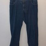 Lands' End Land’s End Fit 2 Blue Denim Capri Jeans Photo 0