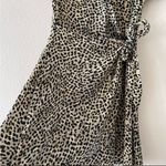 Cupcakes & cashmere leopard print wrap dress M Black Size M Photo 6